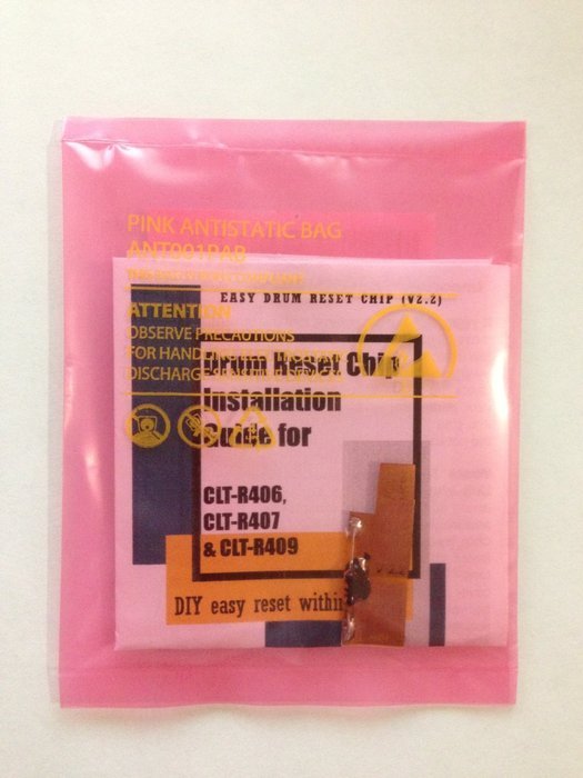 Super Easy Drum Reset Chip for STARTER DRUM on Samsung CLP 360 365 CLX 3300 3305 Printer models (Drum unit number... N5