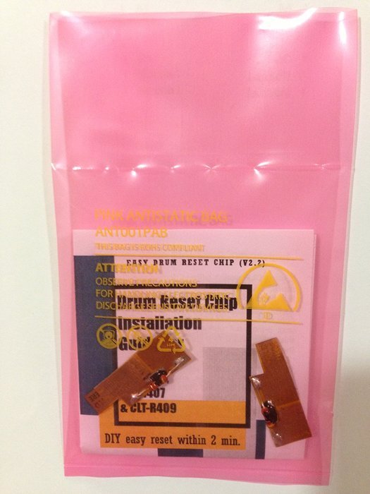 Super Easy Drum Reset Chip for STARTER DRUM on Samsung CLP 360 365 CLX 3300 3305 Printer models (Drum unit number... N6