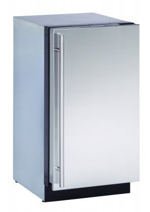 U-Line U3018RS00B 18" Modular 3000 Series Built In Counter Depth Compact Refrigerator with 3.4 cu.ft. Capacity...