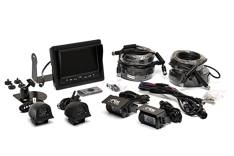 Rear View Safety RVS-062710 Video Camera with 7-Inch LCD (Black) N3