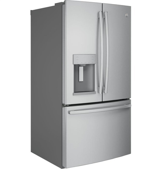 GE 27.8 Cu. Ft. Stainless Steel French-Door Bottom Freezer Refrigerator N6