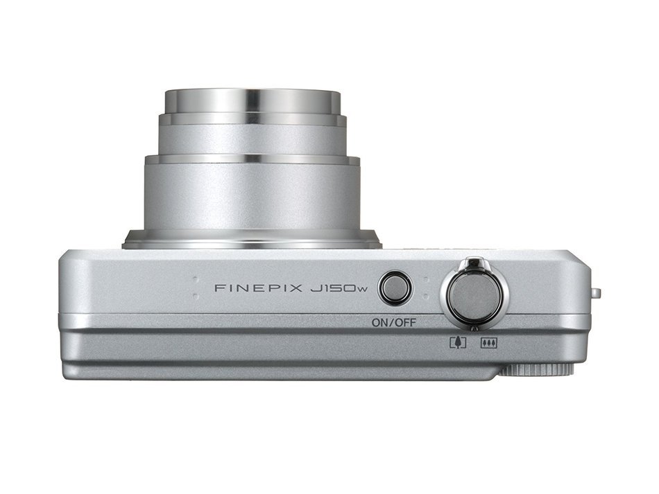 Fujifilm FinePix J150 10MP Digital Camera with 5x Optical Zoom (Silver) N3