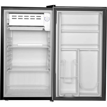 Igloo FR320I-B 3.2 cu ft Reversible Door Refrigerator, Black color N4