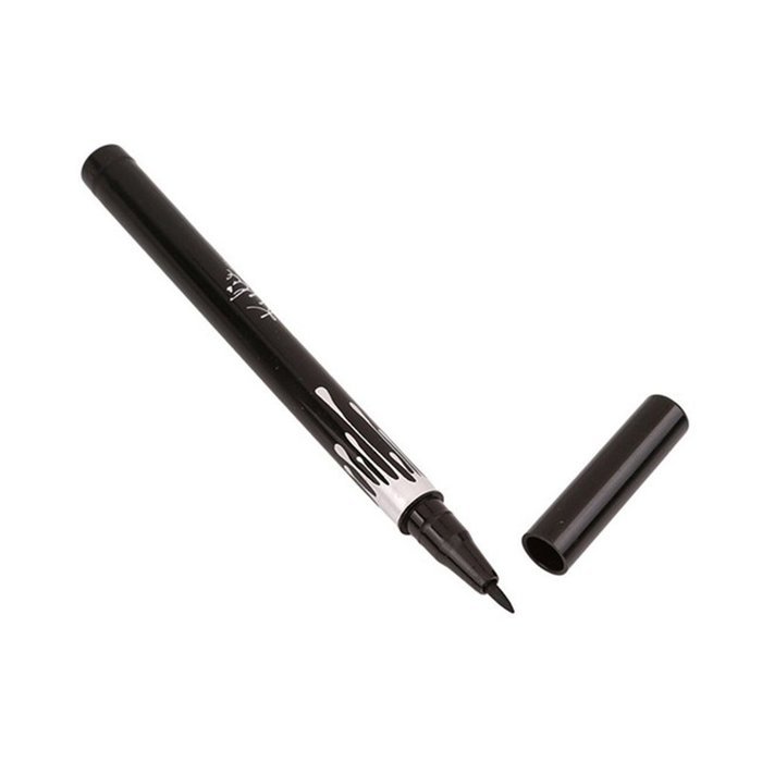 FOrU Black Waterproof Eyeliner Liquid Eyeliner Pen Pencil Makeup Cosmetic Eye Liner N3
