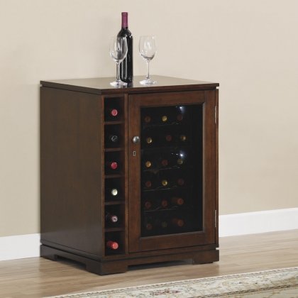 Tresanti DC9416X292-1818 Cabernet Thermoelectric Wine Cooler with Dual Cooling Zones Open Side Storage Distinctive...
