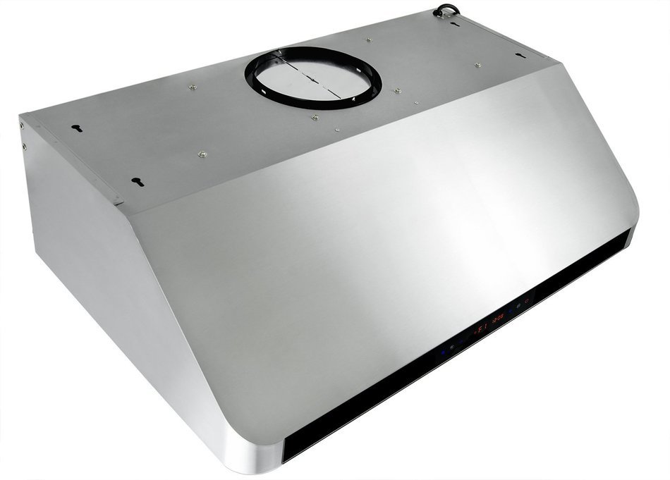 Golden Vantage 36" Under Cabinet Stainless Steel Range Hood GV1801A-90 with New Panel Design Gas sensor Remote... N2