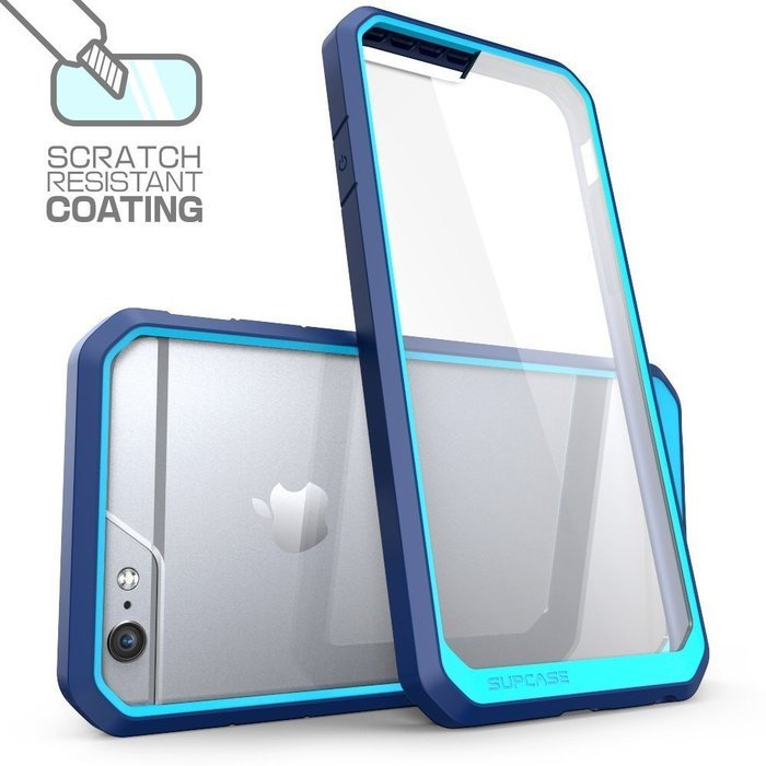 iPhone 6 6S TPU Case,TYoung(TM) 2 in 1 Set Soft TPU Flexible Silicone Frame + Transparent Clear Hard PC Back [... N36