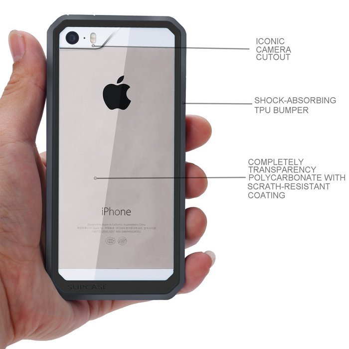 iPhone 6 6S TPU Case,TYoung(TM) 2 in 1 Set Soft TPU Flexible Silicone Frame + Transparent Clear Hard PC Back [... N45