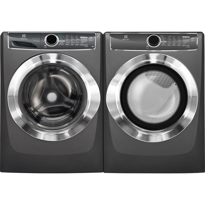 Electrolux Front Load Washer and Electric Dryer Set EFLS617STT and EFME617STT