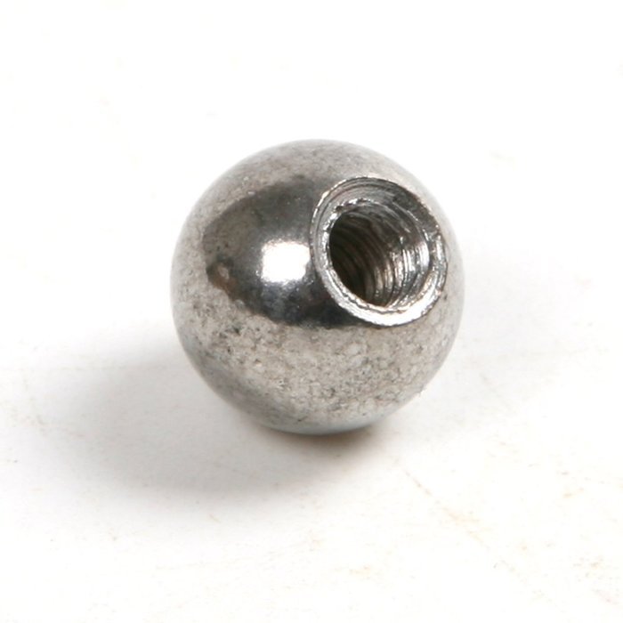 Atoplee M4 Threaded Steel Ball Rod Ends For Kossel 3D Printer Magnetic Joints, 12 pieces