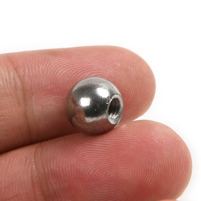 Atoplee M4 Threaded Steel Ball Rod Ends For Kossel 3D Printer Magnetic Joints, 12 pieces N3