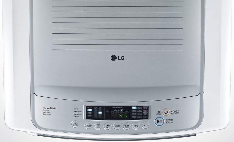 LG PAIR BUY-Front-Control Laundry Pair with WaveForce Technology (with ELECTRIC Dryer) WT1201CW DLEY1201W in Classic... N2