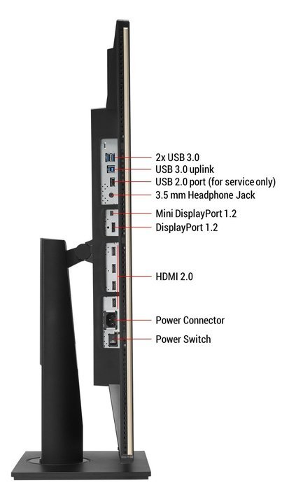 ASUS PA329Q 32" 4K/UHD 3840x2160 IPS HDMI Eye Care ProArt Monitor N4