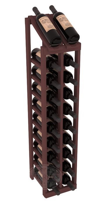 Wine Racks America Ponderosa Pine 2 Column 10 Row Display Top Kit. 13 Stains to Choose From! N7
