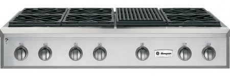 ZGU486NRPSS 48" Professional Gas Cooktop (Natural