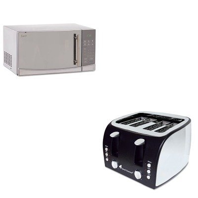 KITAVAMO1108SSTOGFOG8166 - Value Kit - Coffee Pro 4-Slice Multi-Function Toaster with Adjustable Slot Width (OGFOG8166...