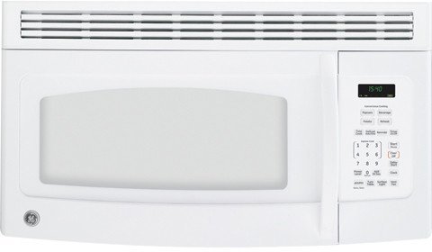 GE JNM1541DMWW 1.5 Cu. Ft. White Over-the-Range Microwave