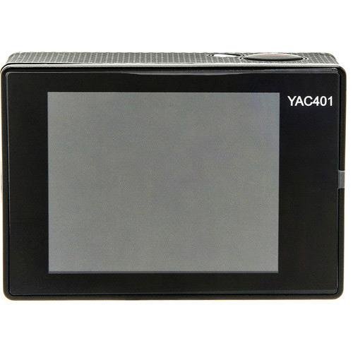 Yashica YAC-401 12MP 4K UHD Action Camera with Wi-Fi, 170 Degree Lens, Silver N3