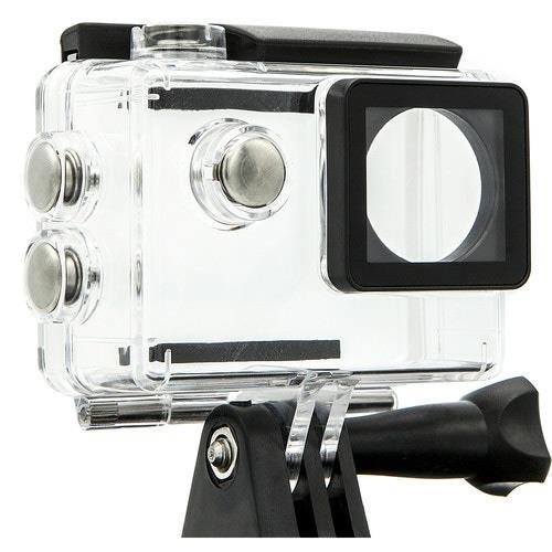 Yashica YAC-401 12MP 4K UHD Action Camera with Wi-Fi, 170 Degree Lens, Silver N4