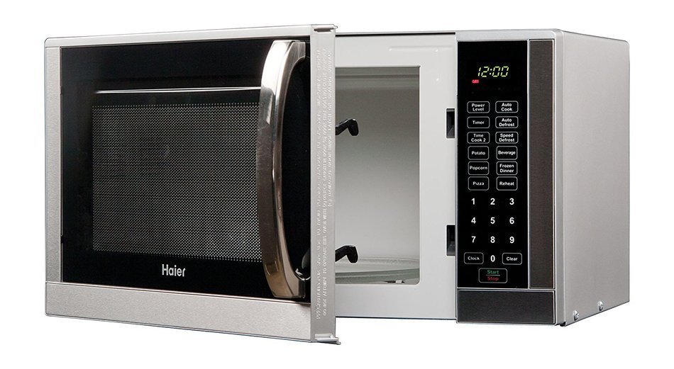 Haier HMC935SESS Stainless Steel Countertop Microwave Oven, 900-watt N4