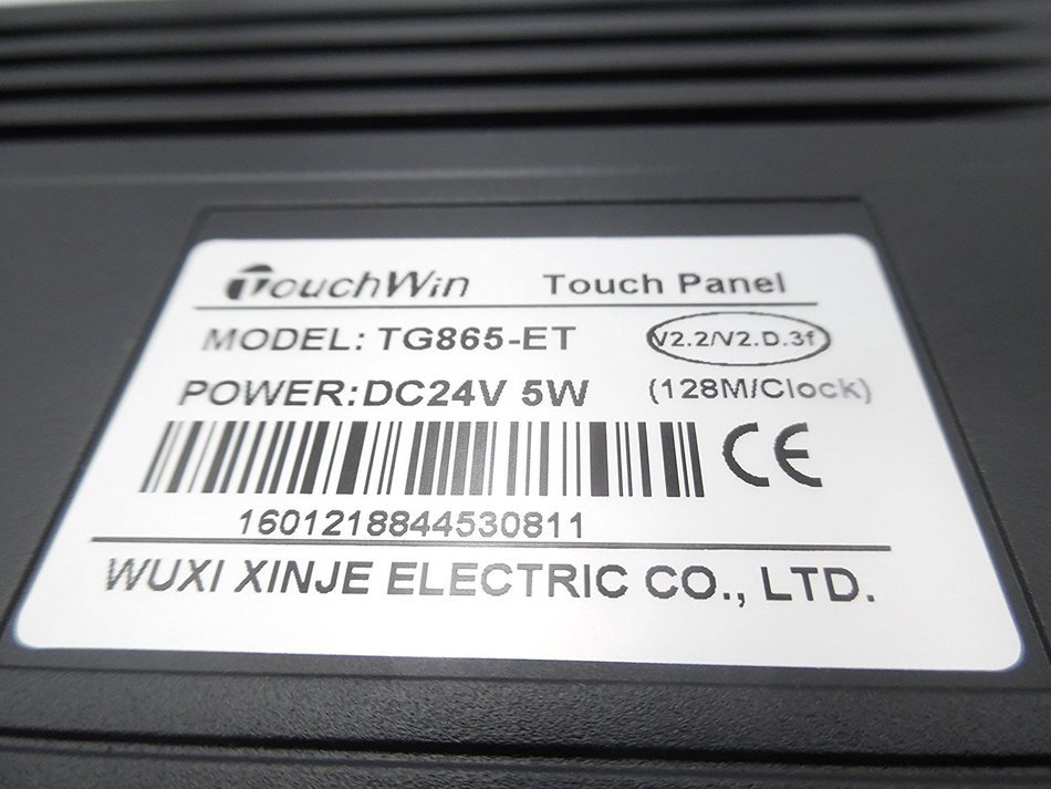 8" Inch Ethernet HMI Touch Screen XINJE TG865-ET With Program Cable + Software N2