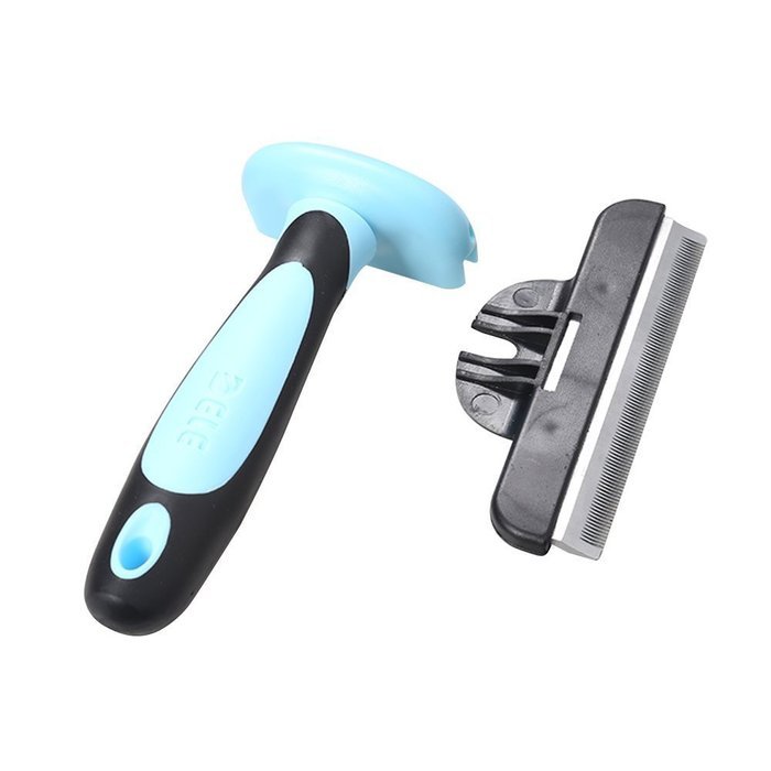 RioRand Deshedding Tool & Pet Grooming Tool for Small, Medium & Large Dogs + Cats, with Short to Long Hair N5