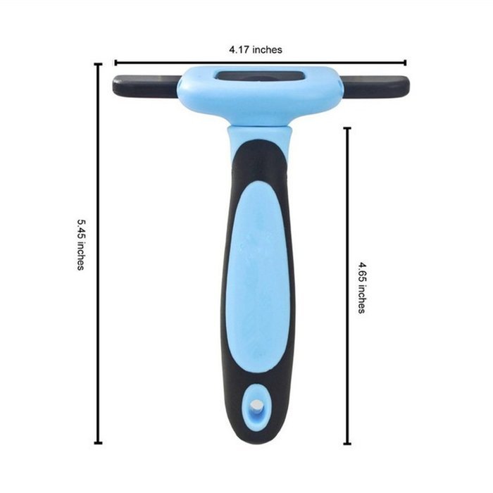 RioRand Deshedding Tool & Pet Grooming Tool for Small, Medium & Large Dogs + Cats, with Short to Long Hair N6