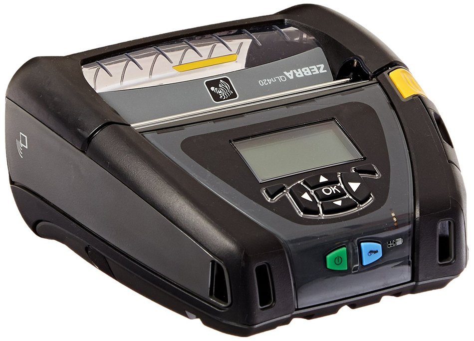 Zebra Technologies QN4-AUCA0M00-00 QLn420 Mobile Printer, BT 3.0, Radio+ MFi (GROUP 0)