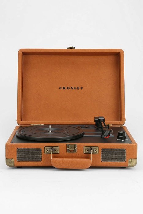 Crosley Cruiser Record Player Plug in Tan N4