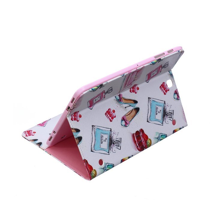Galaxy Tab 4 10.1 Case, High Quality PU Leather Wallet Case [Card Slots] Damage Resistance and Kickstand Feature... N148