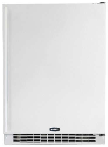 AGA Marvel 61RF-WW-F-R Under-Counter Refrigerator/Freezer with Right Hinge Door, White, 24-Inch N2