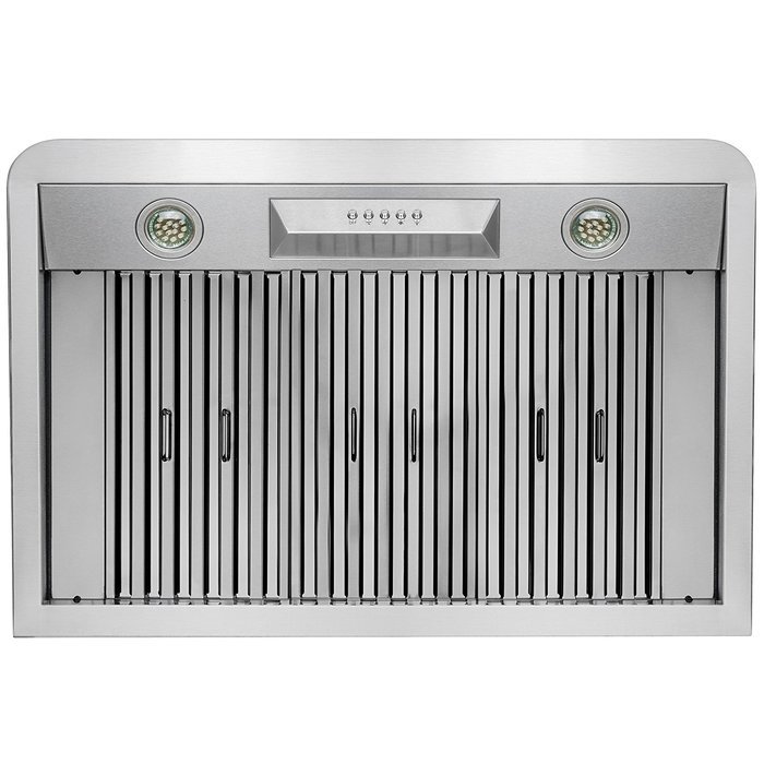 FIREBIRD New 36" European Style Under Cabinet Stainless Steel Range Hood Vent W/ Push Button Control N3