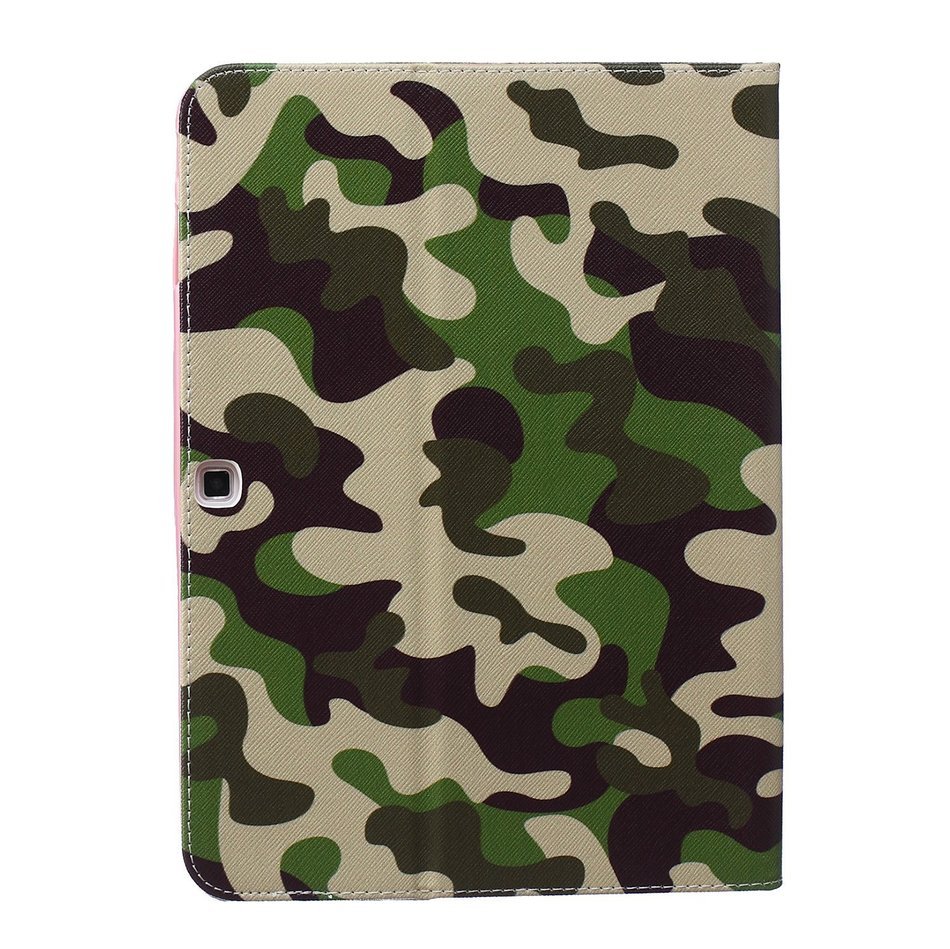 Galaxy Tab 4 10.1 Case, High Quality PU Leather Wallet Case [Card Slots] Damage Resistance and Kickstand Feature... N155
