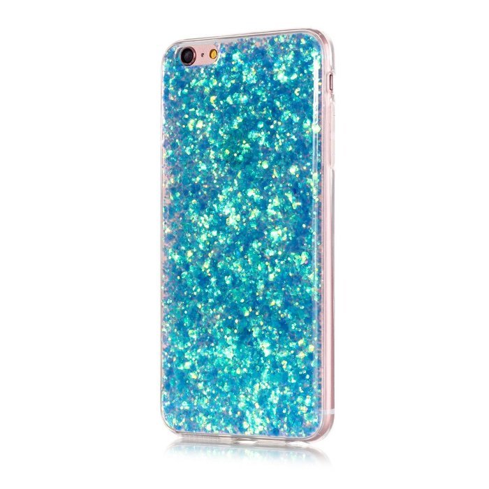 iPhone 6S Plus Bling Case,IKASEFU Creative 3 Layer Glitter Skin+Tpu+PC Glorious Silicone Bumper Case Cover for... N28