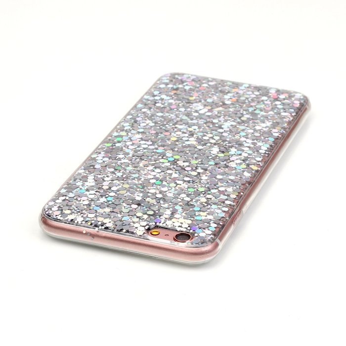 iPhone 6S Plus Bling Case,IKASEFU Creative 3 Layer Glitter Skin+Tpu+PC Glorious Silicone Bumper Case Cover for... N29
