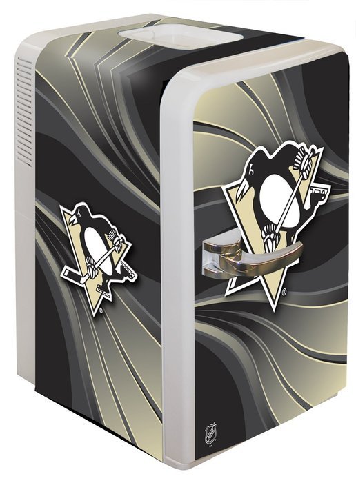 NHL Pittsburgh Penguins Portable Party Fridge, 15.8 Quart