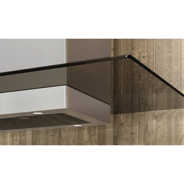 Zephyr 42W in. Surface Island Range Hood N3