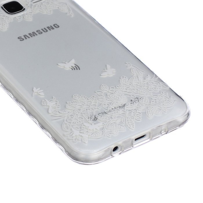 J7 Case, Firefish Colorful Pattern TPU Durable Soft TPU Back [Soft-Flex] [Shock Absorption Technology] Case for... N143