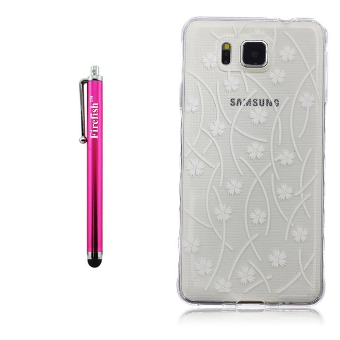 J7 Case, Firefish Colorful Pattern TPU Durable Soft TPU Back [Soft-Flex] [Shock Absorption Technology] Case for... N163