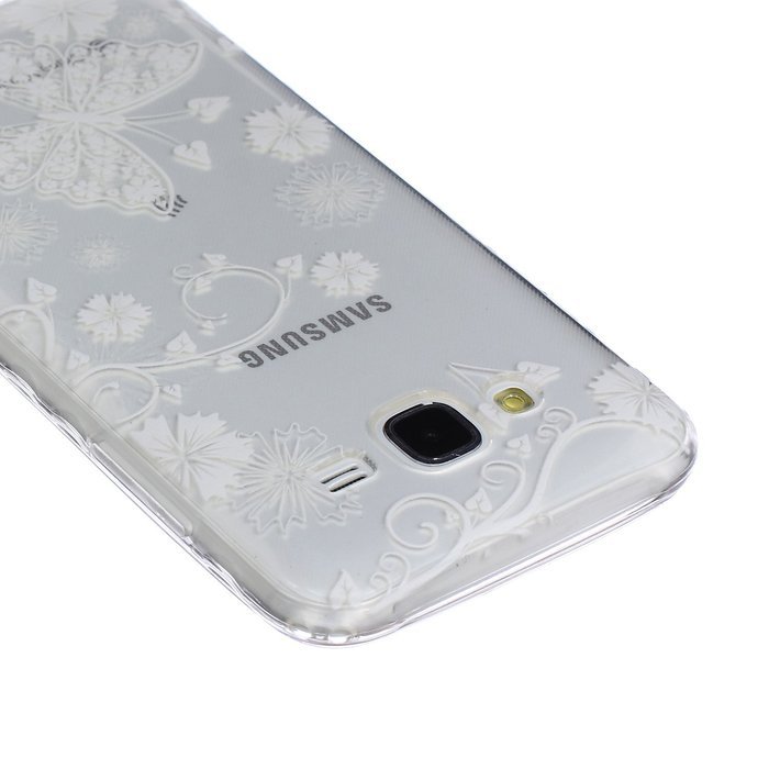 J7 Case, Firefish Colorful Pattern TPU Durable Soft TPU Back [Soft-Flex] [Shock Absorption Technology] Case for... N164