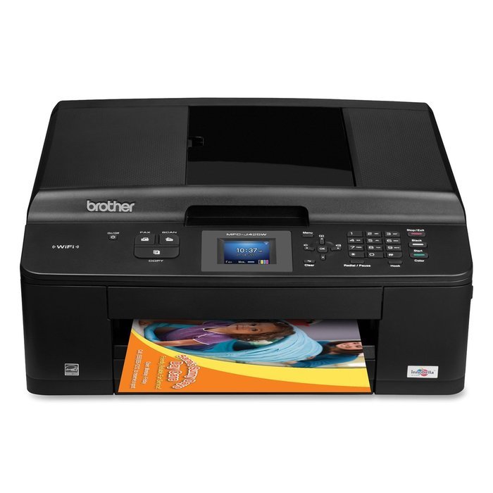 Brother Printer MFCJ425W Wireless Color Photo Printer with Scanner, Copier and Fax N2