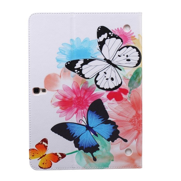 Galaxy Tab 4 10.1 Case, High Quality PU Leather Wallet Case [Card Slots] Damage Resistance and Kickstand Feature... N207