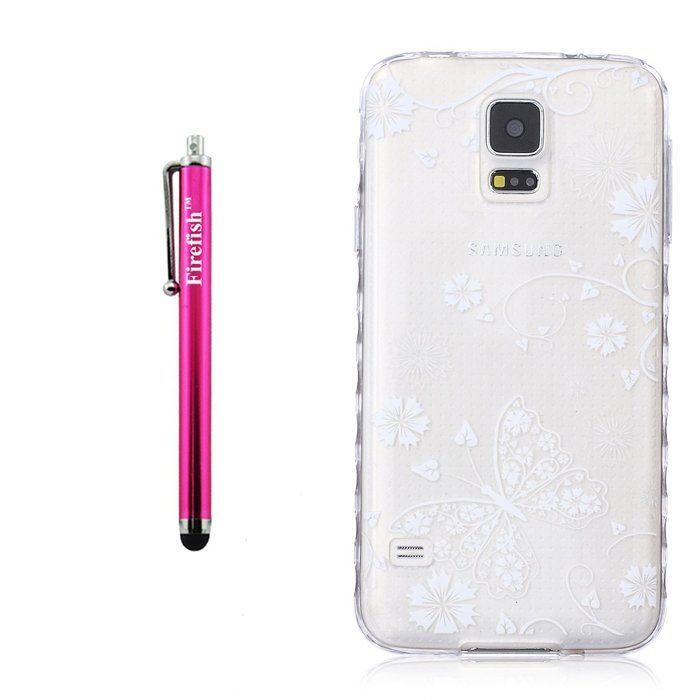 J7 Case, Firefish Colorful Pattern TPU Durable Soft TPU Back [Soft-Flex] [Shock Absorption Technology] Case for... N189