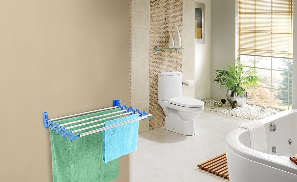 Bonita Large Wonderdry Wall Mounted Clothes Dryer, CD13-40BL N3