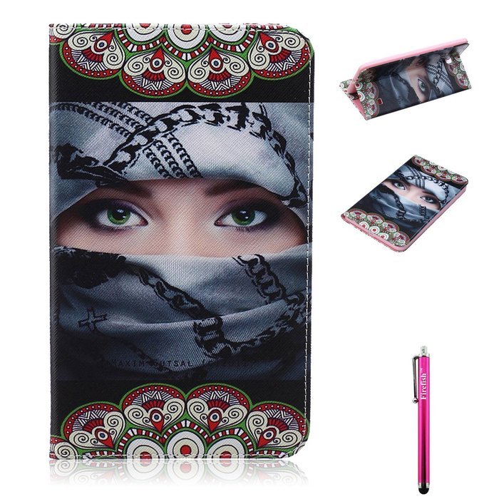 Galaxy Tab 4 10.1 Case, High Quality PU Leather Wallet Case [Card Slots] Damage Resistance and Kickstand Feature... N235