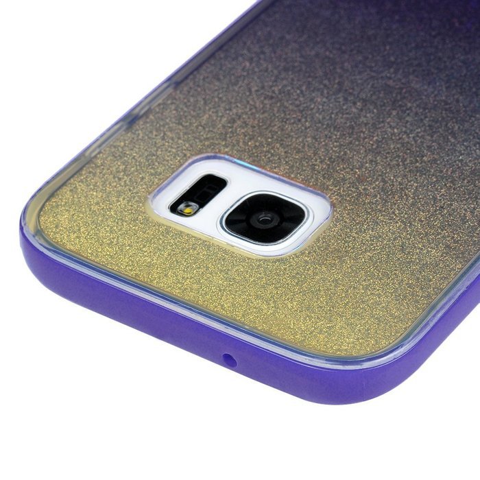 Badalink Galaxy S7 Edge Case 3 in 1 Shockproof Drop Protection Soft TPU Protective Inner Bumper + PC Frame with... N20
