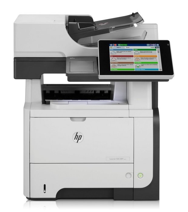 LaserJet 500 M525F Laser Multifunction Printer - Monochrome - Plain Paper Print - Desktop