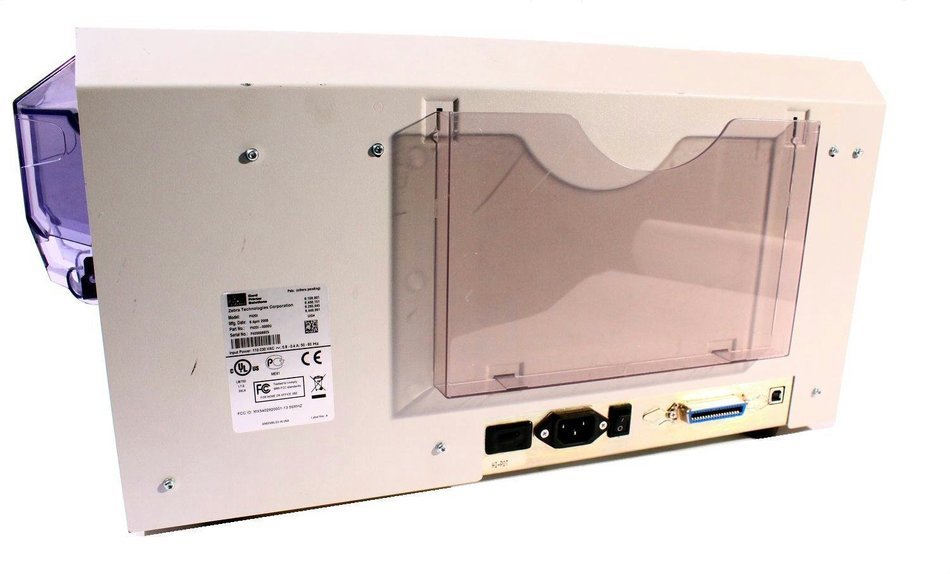 Zebra P420i Double-Sided Color ID Card Printer P420i-0000U (USB/Parallel) 300DPI 4MB N4