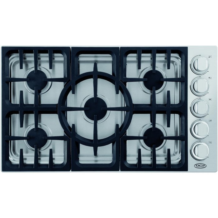 DCS CDV365N 36" Stainless Steel Gas Sealed Burner Cooktop