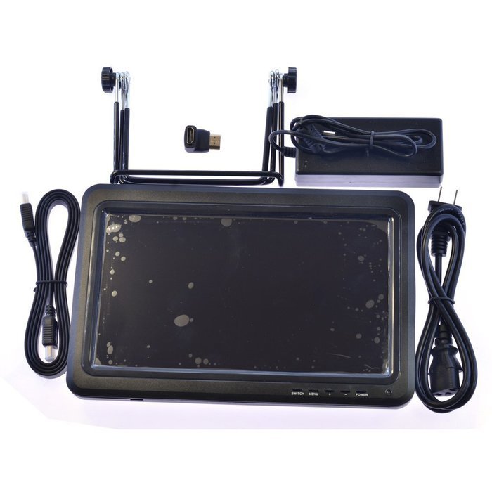 10.1 inch High Resolution IPS LED Panel Screen Display Monitor with VGA HDMI 1366x768 PS3... N3